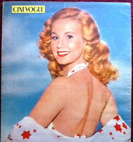 VIRGINIA MAYO Cover Cinevie 1947 Filme Eleanor Parker C. Colbert Joan Caulfield - Bild 2 von 6