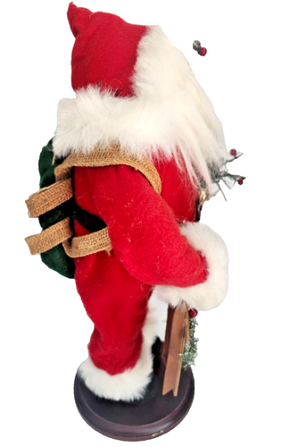 Vintage 90's Santa Classic Collectibles 1997 Pocket Watch Lantern Sleigh 19" - Picture 5 of 12