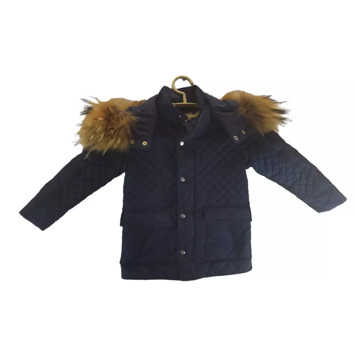 Gucci jacket shop with fur hood