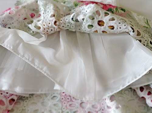 Mädchen Frühling Sommer Größe 3-6 Monate Blumen Kleid Nanette Lepore neu mit Etikett - Bild 7 von 12