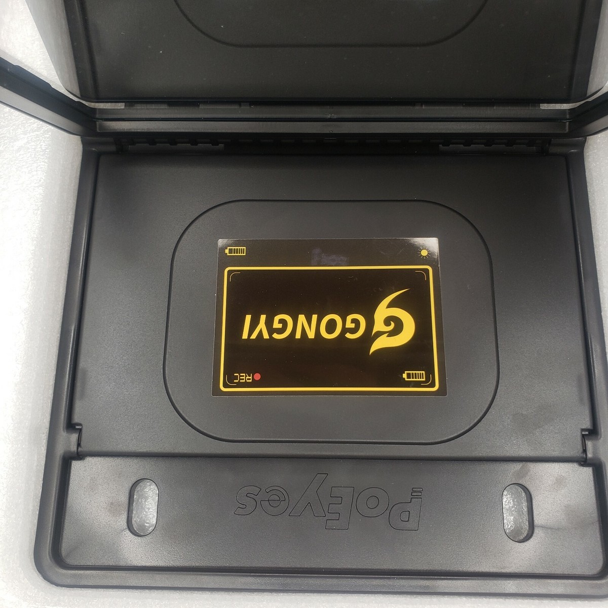 NEW GONGYI Foldable Teleprompter w/ Lens Adapter Rings Model