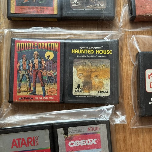 Atari 7800 2600 - Over 50 Games - 20 Cartridge Bundle Vintage Huge Collection - Picture 3 of 10
