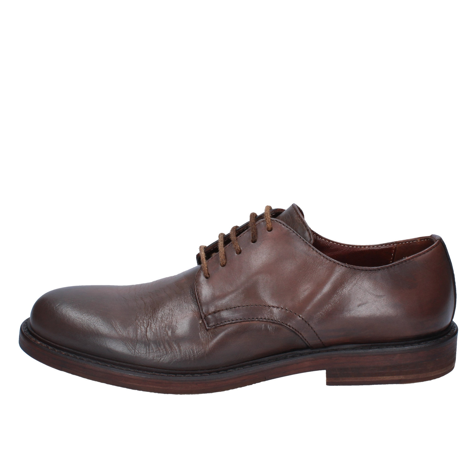 Herren schuhe ROBERTO BOTTICELLI 43 braun leder BY583-43 Herren schuhe ROBERTO BOTTICELLI 43 braun leder BY583-43