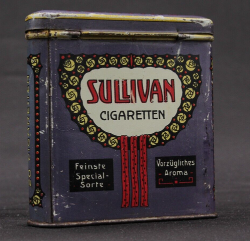 Alte Selten Blechdose Deutsch Sullivan Feinste Special Sorte Cigarettes tin - Bild 5 von 21