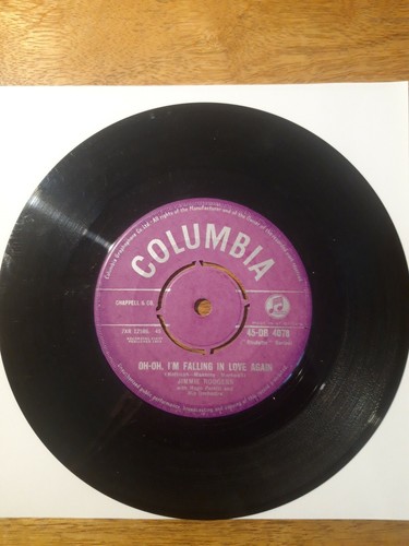 JIMMIE RODGERS THE LONG HOT SUMMER 45 RPM VINYL SINGLE 1958 - Picture 2 of 2