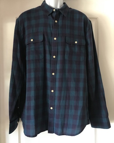 LUCKY Brand Classic Fit kariertes geknöpftes Herrenhemd L/S.  EUC. Größe XL - Bild 1 von 10