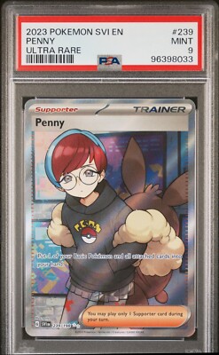 NEMONA&amp;ARVEN&amp;PENNY SAR psa10 連番 Nemona Arven Penny SAR Set 351-354/190 SV4a Shiny Treasure