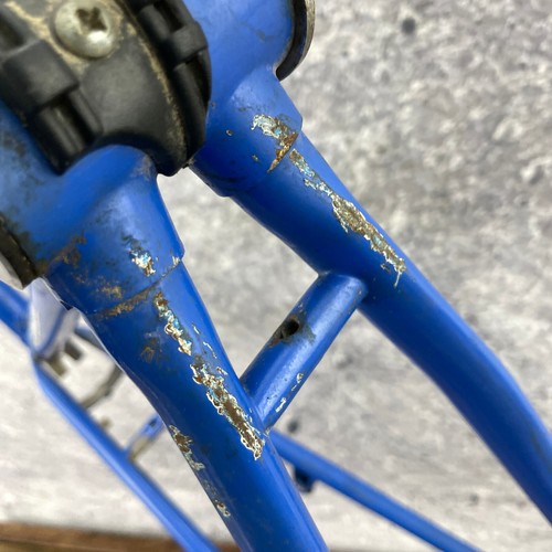 Vintage Bianchi Alante Frame Set Blue 17.5 Mountain Bike 26 in 80s Lugged MTB - Picture 17 of 24