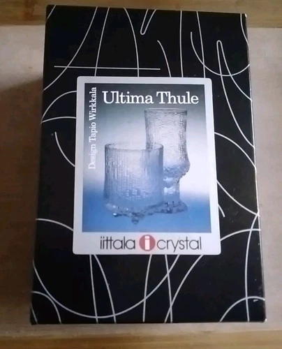 MCM Ultima Thule Tapio Wirkkala On the Rocks Set of 2  7 oz New Iittala Finland 