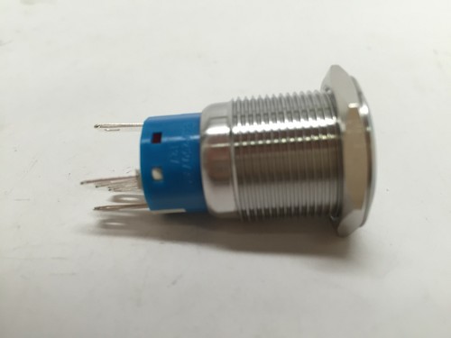 Marine Car Ss304 2 Blue Led 12v 5a Flush Light Auto On-Off Push Switch Ring Bttn - Bild 4 von 6