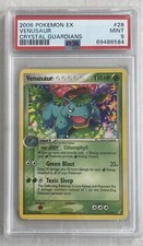 Pokemon EX Crystal Guardians Venusaur #28 Rare [PSA 9]