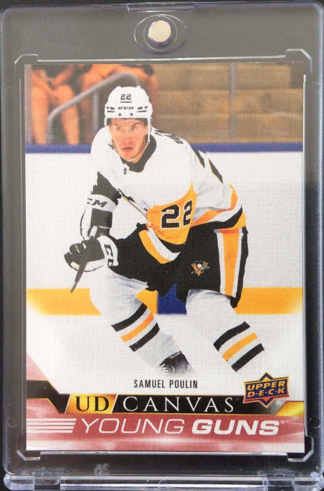 2022-23 Upper Deck Young Guns Canvas Rookie RC #C213 Samuel Poulin