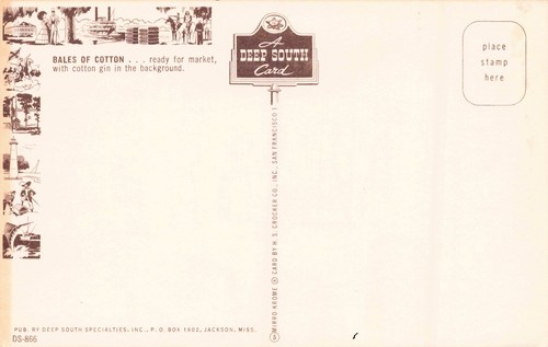 Bales of Cotton Chrome PC, Mississippi(?) - Picture 2 of 2