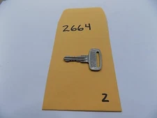OEM NOS ORIGINAL YAMAHA MOTORCYCLE PRE-CUT KEY / # 2664