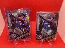 2022 Bowman's Best - Top Prospects Atomic Refractor Gavin Cross (RC)+Base Purple