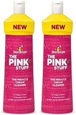 Pack of 2 x The Pink Stuff 500ml Multipurpose Miracle Cream Cleaner 8.98 per litre