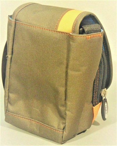 Camera Case Bag for Nikon Coolpix L810 L820 L830 L310 L320 L610 Brown and Orange - Picture 7 of 11