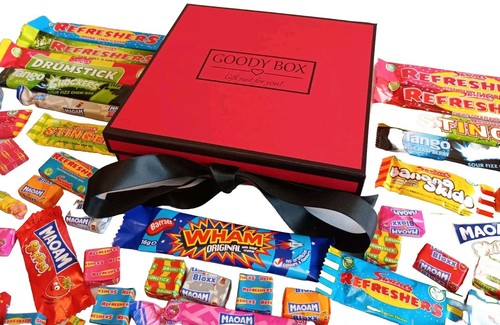 Retro Sweets Gift Box Candy Hamper Pick N Mix Chews Birthday For Him For Her - Picture 7 of 7