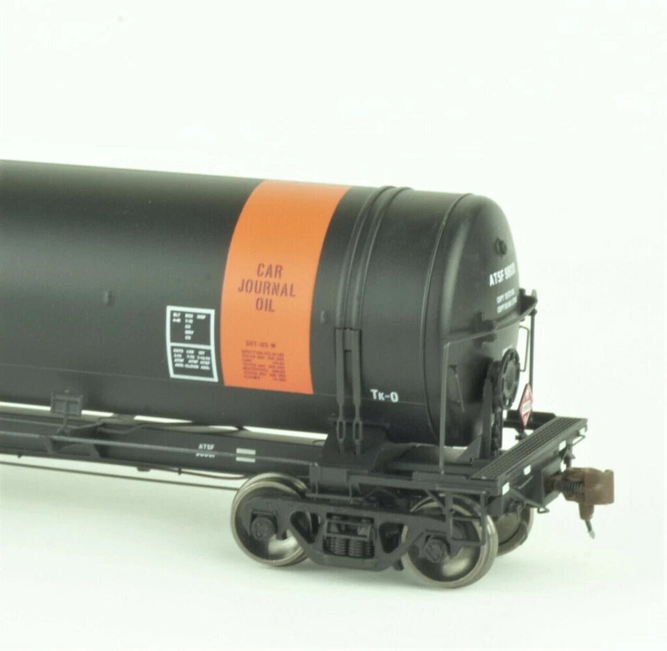 American Limited Models 1816 HO Scale ATSF GATC Tank Car Orange Band Car #98057 - Image 2 of 2