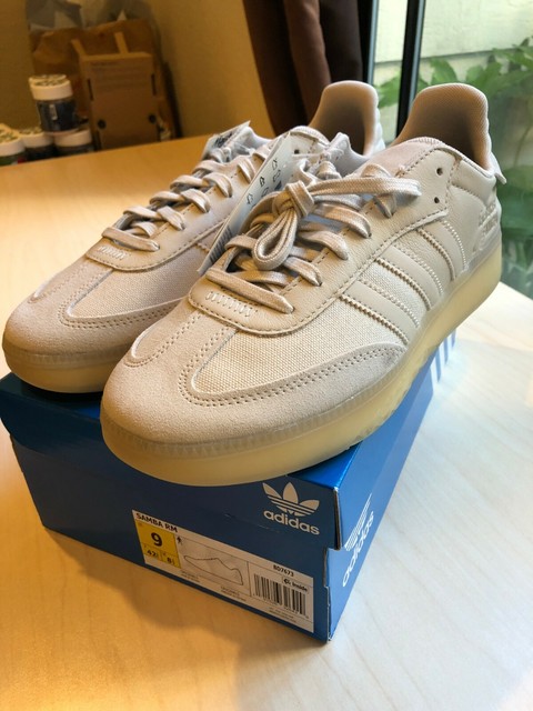 Adidas Samba RM Boost Casual Shoes Men's Size 9 Beige BD7673 | eBay