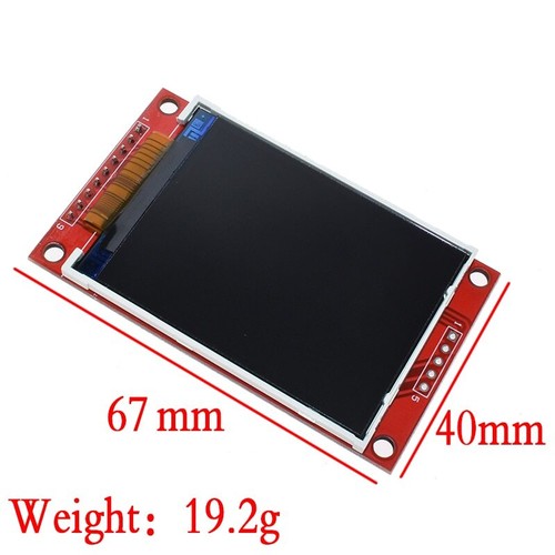 Módulo serie SPI ST7789v 240x320 con pantalla LCD TFT a color 2,4 - Imagen 7 de 9