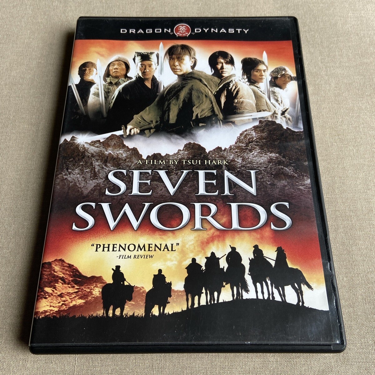 Seven Swords (DVD 2005 Dragon Dynasty 4) Tsui Hark Martial
