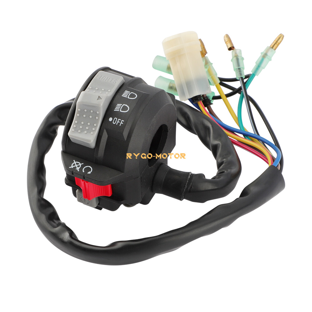 Left Handlebar Switch Start Run Headlight for Yamaha Timberwolf