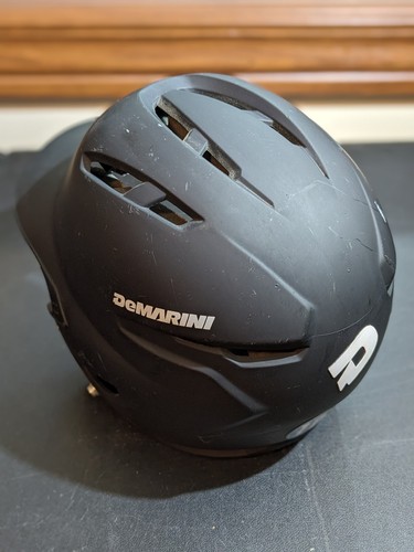 Demarino Paradox Pro Batting Helmet Matte Black S/M 6 3/8 - 7 1/8 - Imagen 3 de 11