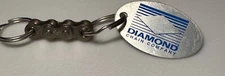 Diamond Chain Company Industrial Manufacturing Advertising Keychain Key Ring