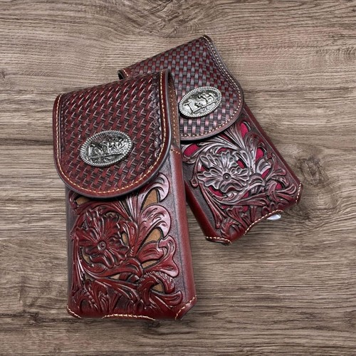 7" COWBOYS PRAYER WESTERN POUCH BELT LOOP HOLSTER CELL PHONE CASE UNIVERSAL SIZE - Picture 30 of 107