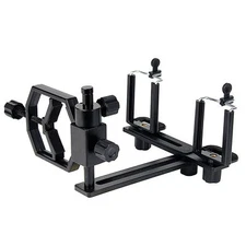 Telescope Camera Adapter Smartphone with 2 Phone Brackets