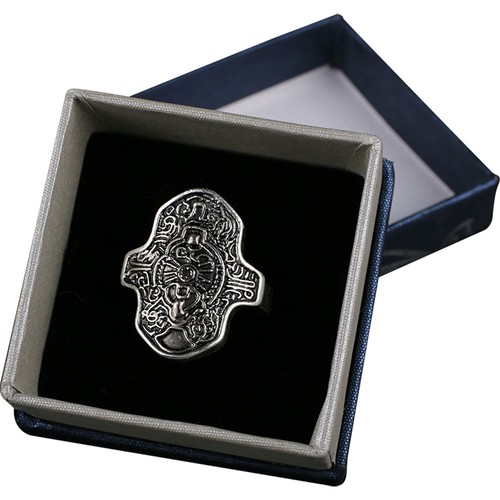 DS Ring Collection Ring of Steel Protection Cosplay Dark Handmade Ring Size 9 - Bild 3 von 11