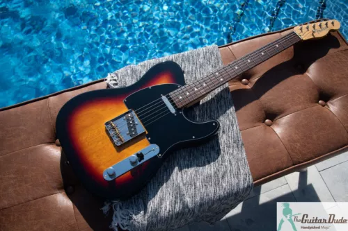 2022 Fender MIJ Hybrid II Telecaster -Pro Set Up Perfect Frets/Action/Intonation