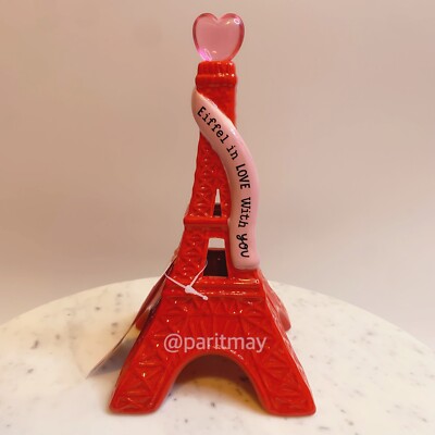 Target Valentine Ceramic Eiffel Tower Figurine 7.5''H - Spritz (NEW)