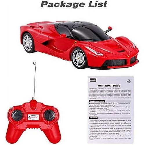 1:24 RC LaFerrari Sport Racing Car (Red) - Picture 2 of 7