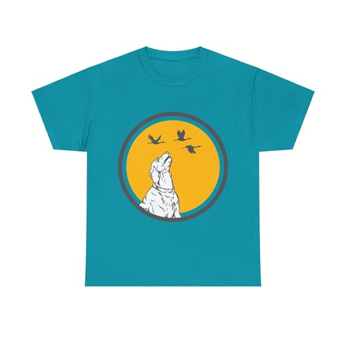 Camiseta unisex de algodón pesado de caza de pato para perro - Imagen 22 de 33