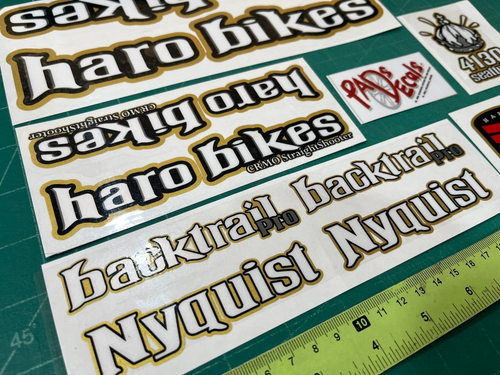 Haro backtrail pro bmx sticker decals - Picture 2 of 3