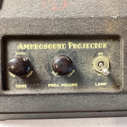 VINTAGE AMPRO 16mm FILMPROJEKTOR - AMPROSOUND MODEL XANM10 Amp Tube Light Case - Bild 9 von 18