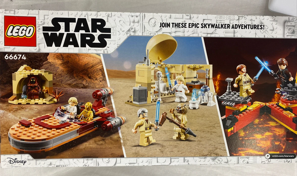 New LEGO Star Wars 66674 Skywalker Adventures Pack Rare Walmart Exclusive 3 In 1