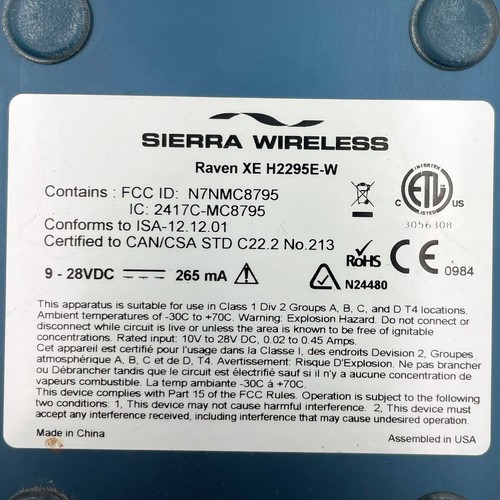 SÄGE WIRELESS RAVEN XE H2295E-W Mobilfunkmodem H2295E-WA-W - Bild 6 von 9