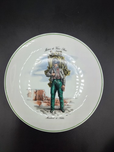 2 Assiettes décoratives, Porcelaine, Les vieux métiers de Paris - Picture 3 of 8