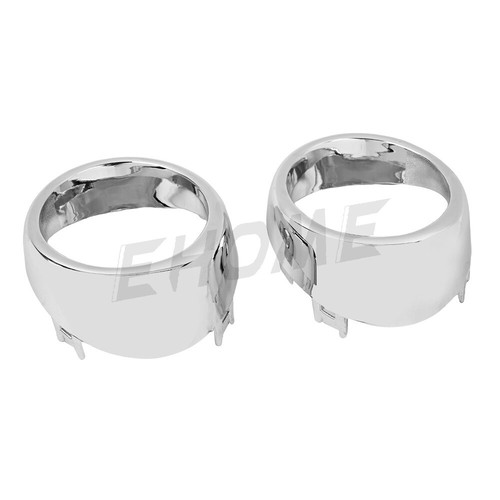 Front LH & RH Bumper Fog Light Bezel Trim Fit Infiniti G25 G37 Sport 622561MS2A - Picture 9 of 11