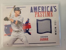 Aaron Judge America's Pastime Relic 2022 Panini Chronicles  Baseball