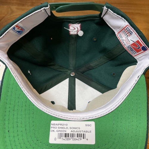 Seattle Sonics Supersonics Vintage Sports Specialties Snapback Cap Hat - NWT - Picture 6 of 6