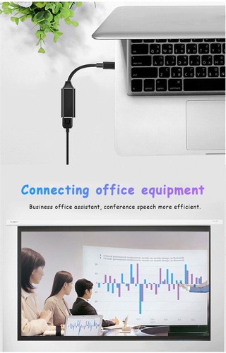 USB Type C to Female HDMI HDTV Cable 4K Adapter For Mac Samsung S Series Huawei - Picture 16 of 24