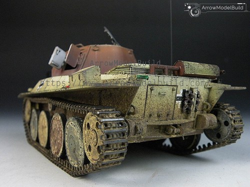 AeroModelBuild Panzer 38D Tank Built & Painted 1/35 Model Kit - Picture 7 of 11