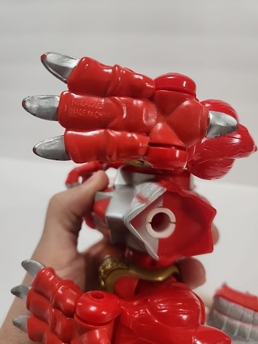 Xtreme Dragon Power Rangers Mystic Force Bandai 2006 Missing Head & Wings - Picture 3 of 6