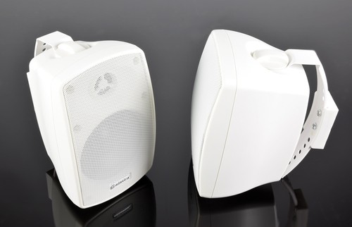 Outdoor wetterfest IP44 Lautsprecher 4 Zoll weiß 30 Wrms Treiber & Hochtöner Paar - Bild 4 von 5