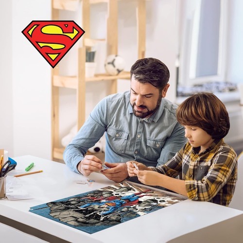 PRIME 3D | DC Comics - Super Strength | 3D Lenticular Jigsaw Puzzle | 46cm x 31c - Picture 2 of 3