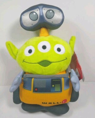 Wall-E Pixar Alien Remix Disney 9  Plush Brand New With Tags Free Shipping!!